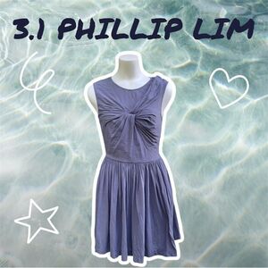 3.1 PHILLIP LIM • size small grey tank midi dress •